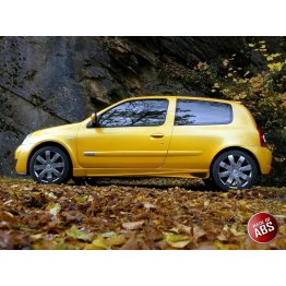 Накладки на пороги AF на Renault Clio II